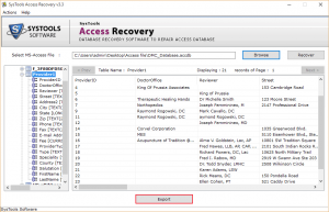 systools Retrieve Lost Data In Access 