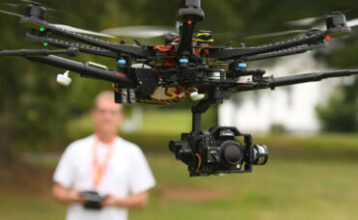 drones for video production